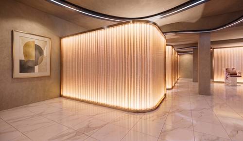 Mehak Salon & Academy luxury commercial interior design in Islamabad